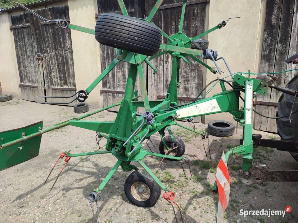 Przetrząsarka karuzelowa Stoll Z555 hydro 55 m nieuszkodzony