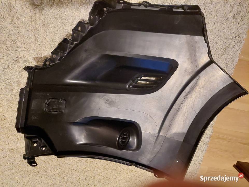 Zderzak czarny lewy prawy przód narożnik Fiat małopolskie Proszowice