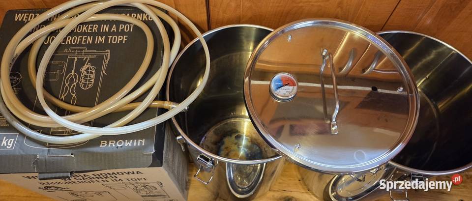 Wędzarnia domowa w garnku BROWIN