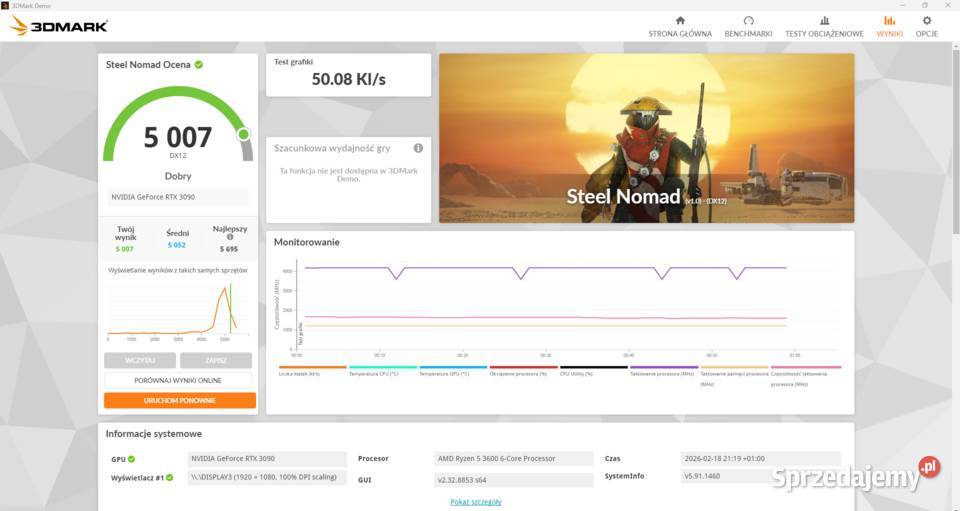 Karta graficzna RTX 3090 Zotac Gaming OC 24GB mazowieckie