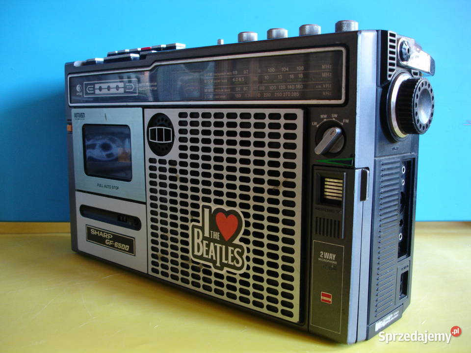 Radiomagnetofon SHARP GF6500 Pozostałe Zielona Góra sprzedam