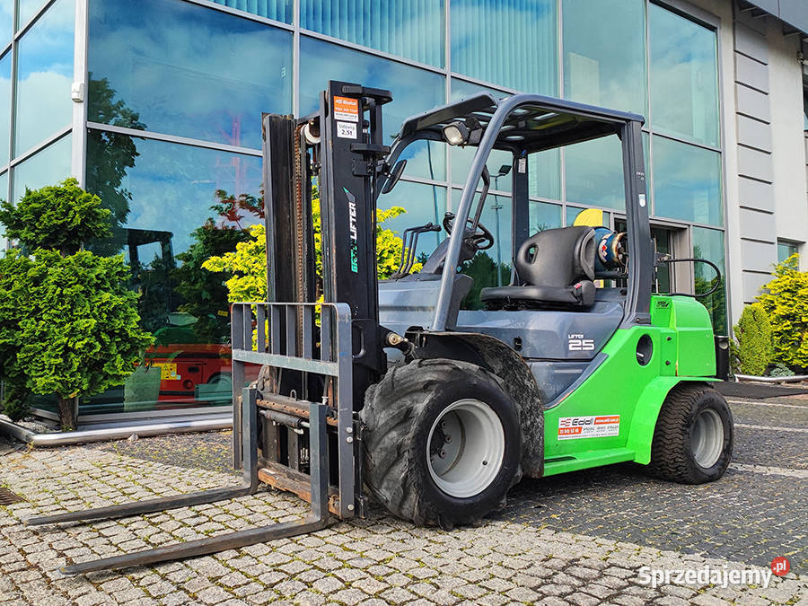 wózek widłowy Greenlifter G25 Terrain 25 t LPG małopolskie Kęty