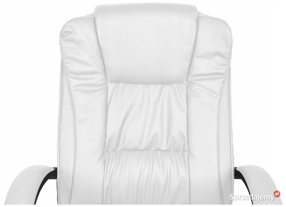 Wygodny FOTEL BIUROWY Krzesło Biurowe TILT Chrom 63cm Białystok