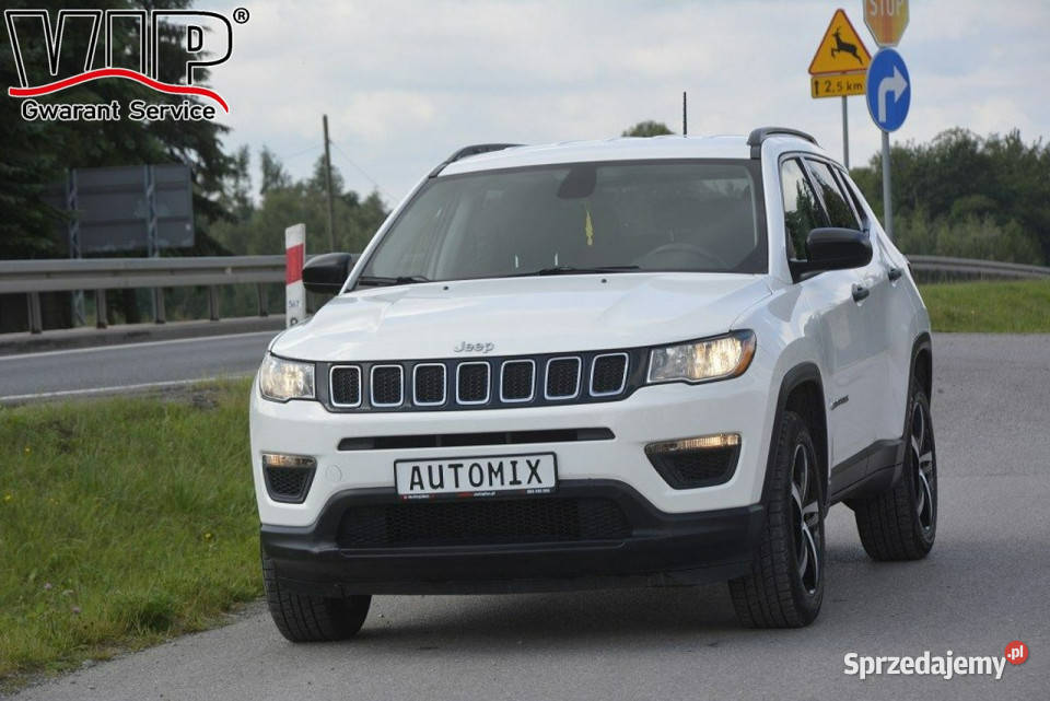 Jeep Compass 24 L gwarancja przebiegu aluminiowe felgi Sędziszów Małopolski