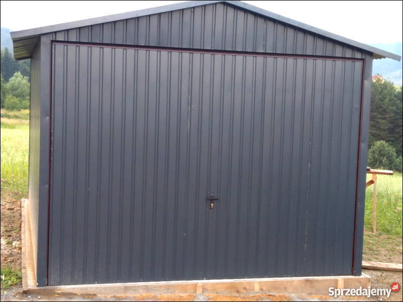 Graż blaszany 3x6 Garaz na budowę samochód dolnośląskie Wrocław
