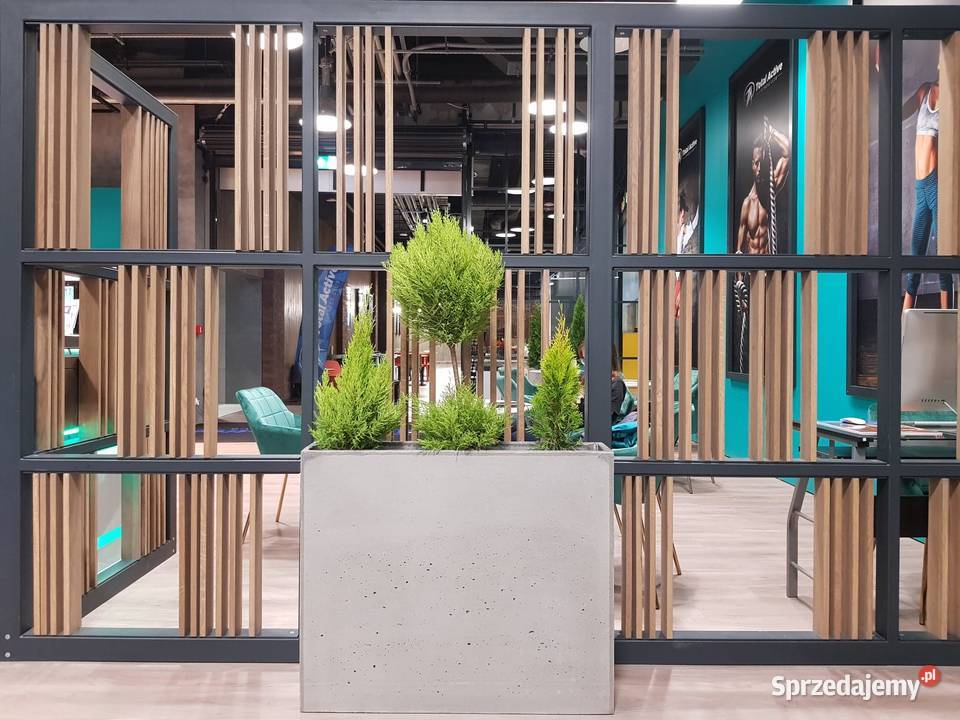 Donica betonowa Slim 70x20x60 Donice betonowe Architektura ogrodowa Rawicz sprzedam