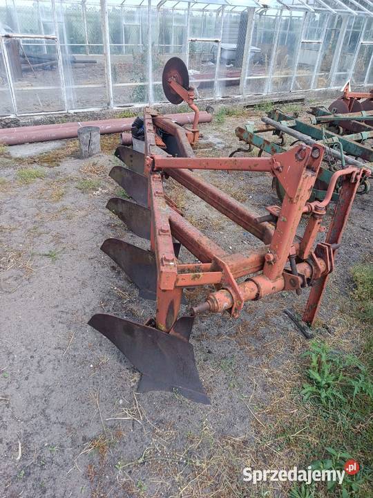 Pług do podorywki 5 skibowy Grudziądz Pługi łódzkie Łęczyca