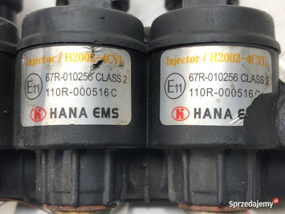 WTRYSKI DO GAZU LPG HANA WTRYSK GAZU GAZOWY