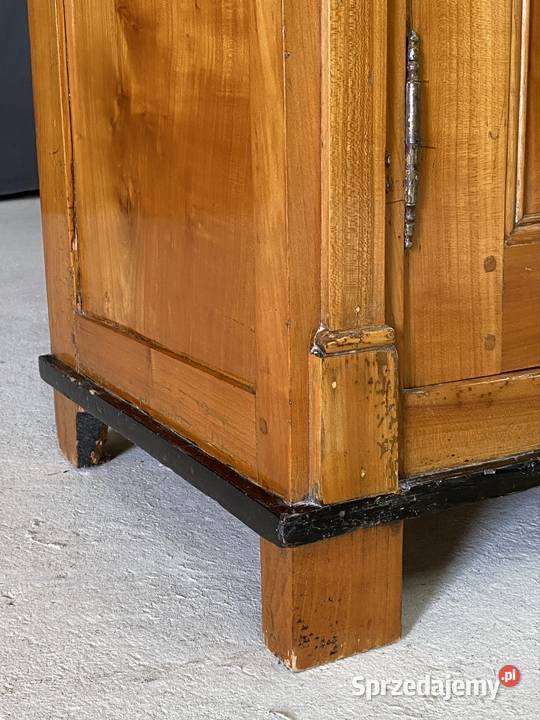 Klasyczna komoda lite drewno 2 szuflady