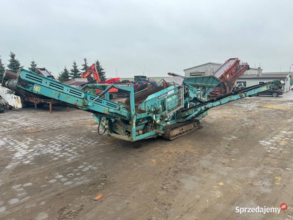 Powerscreen Warrior 1400 Mobilny przesiewacz Kołodziejewo