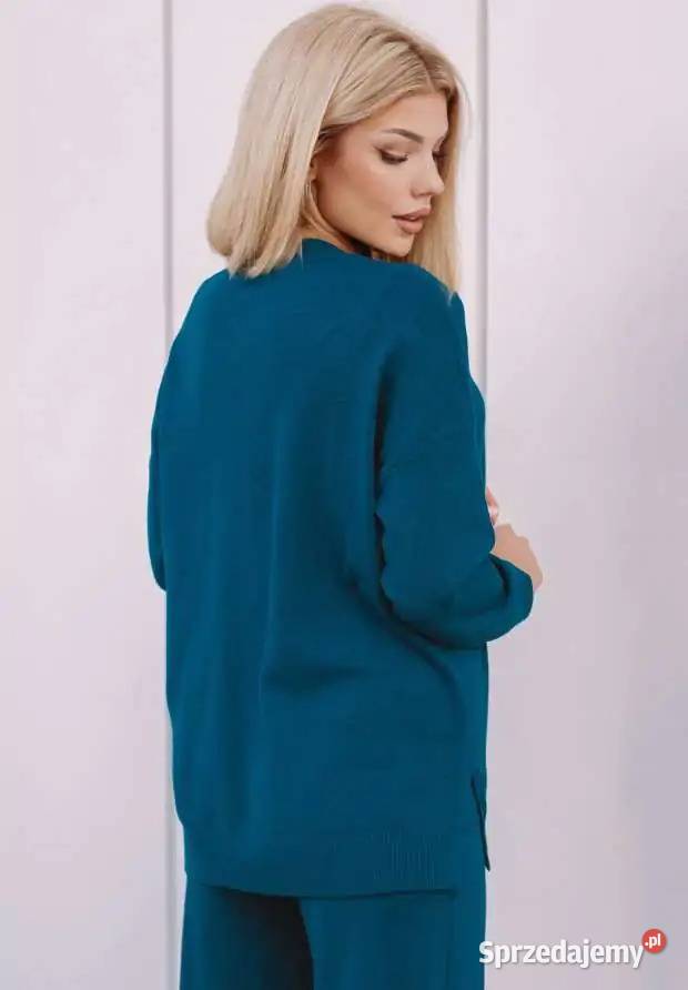 Komplet Sweterkowy Selena Bluza Spodnie Nowy Kawęczyn