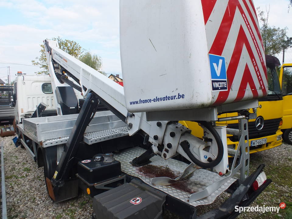 Nissan Cabstar podnośnik koszowy zwyżka 2018 r manualna mazowieckie Wola Ducka