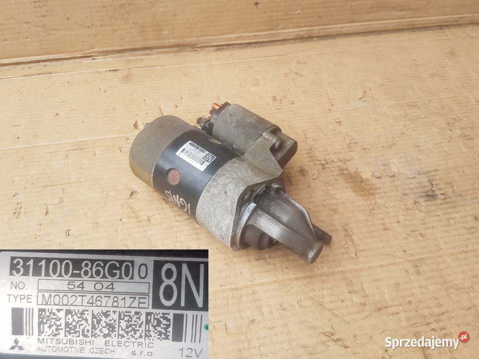 Suzuki Ignis MH 0410 rozrusznik m13a zh6 vvt 94 Legnica sprzedam