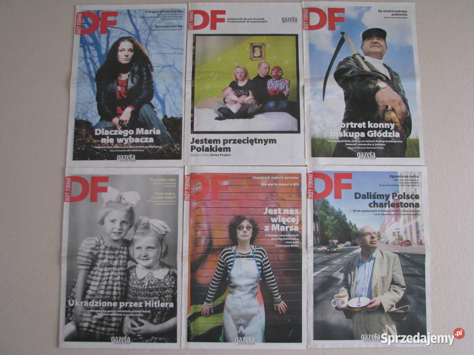 DF Duży Format tygodnik Gazety Wyborczej z roku