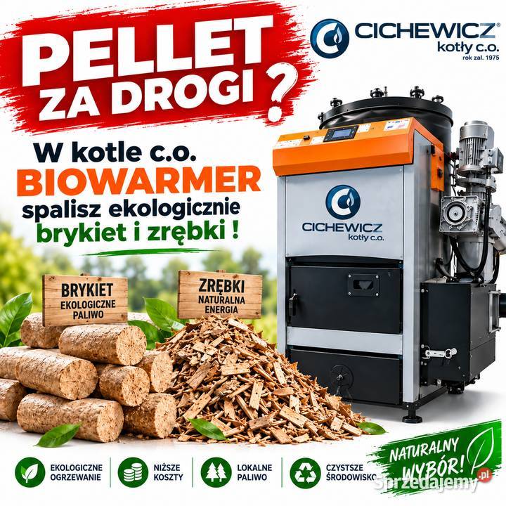 Kocioł co na agropellet owies brykiet biopaliwa Nowy Targ