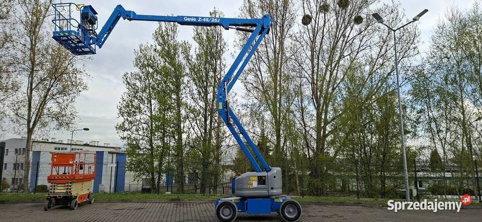 Podnośnik Koszowy Przegubowy Genie Z4525J DC 16m nie Dźwigi, podnośniki Maszyny budowlane Katowice