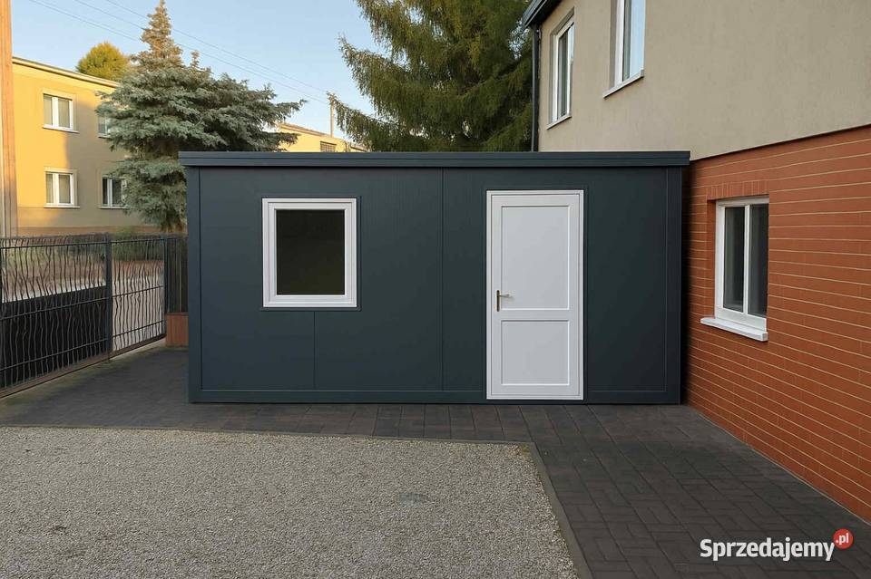 Kontener mieszkalny biurowy pawilon sklep Budzisław Kościelny sprzedam
