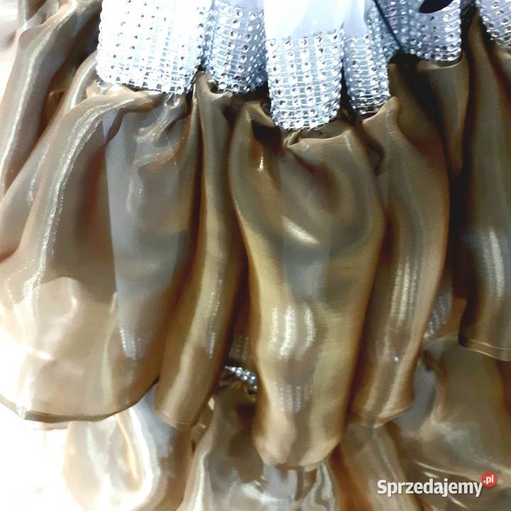 Firana z falbanami stare złoto 2 sztuki inny kolor Mława