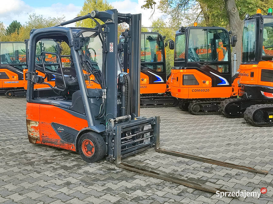 Wózek widłowy elektryczny Linde E1602 16 t hilo Kęty