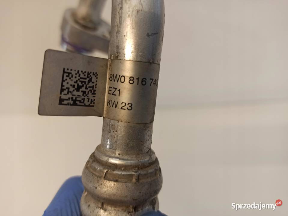 PRZEWÓD KLIMATYZACJI AUDI A5 8W 8W0816743L Przewody klimatyzacji dolnośląskie