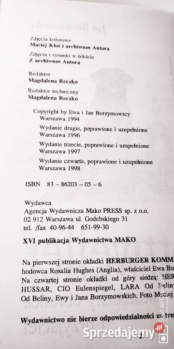 KsiążkaRottweiler przyjaciel i skuteczny obrońca opolskie Nysa