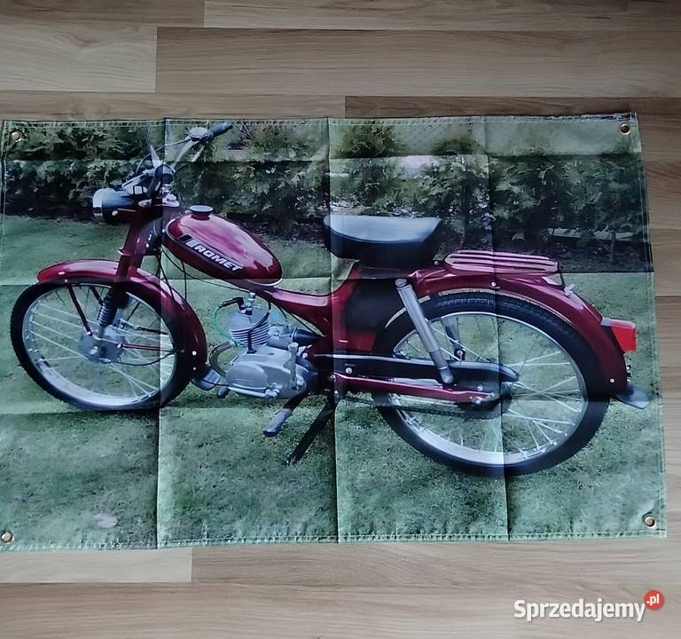 Plakat baner do garażu Simson 90x60 materiał wielkopolskie Gniezno sprzedam