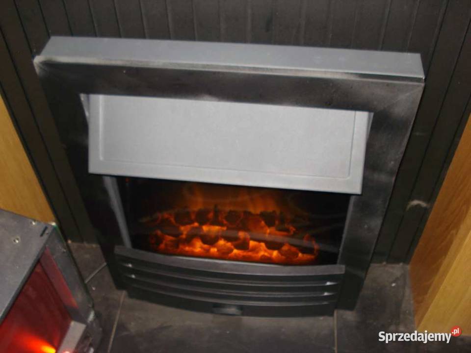 wkład kominkowy elektryczny LED świeci i grzeje Wrocław