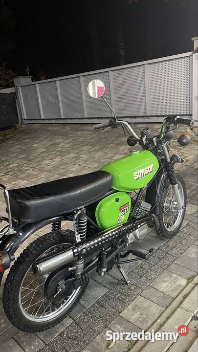 Simson Enduro motorower śląskie Strumień