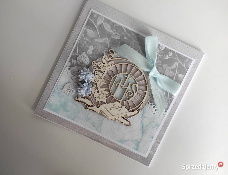 Kartka okolicznościowa ręcznie robiona na Łódź