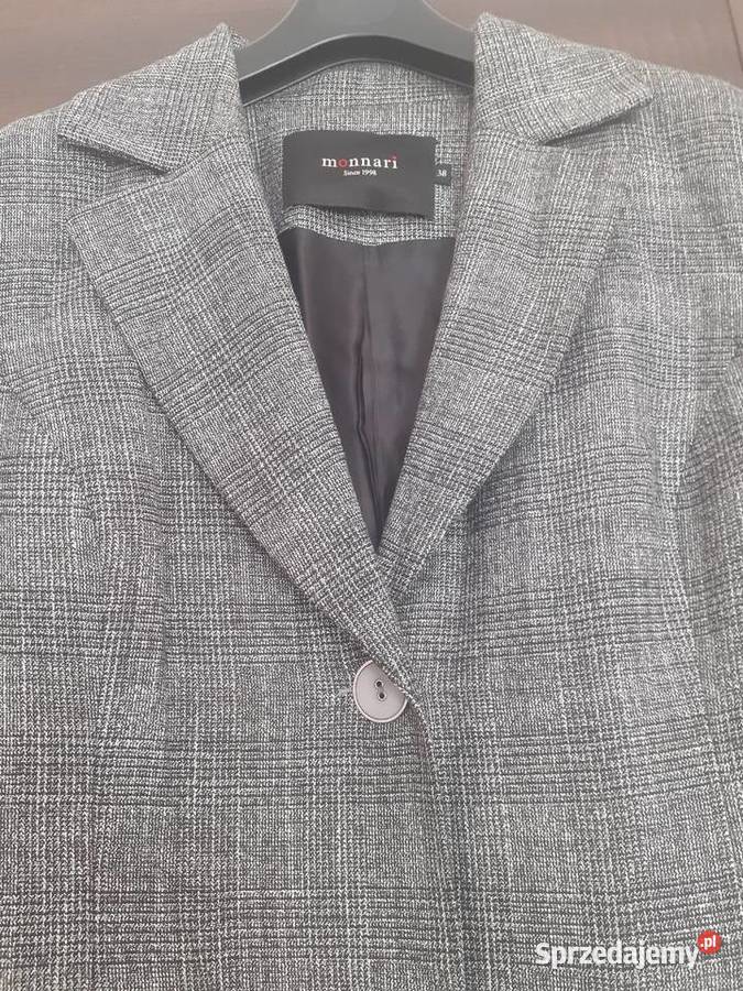 płaszcz Monnari M wiosenno jesienny szary Inny wzór Gdańsk