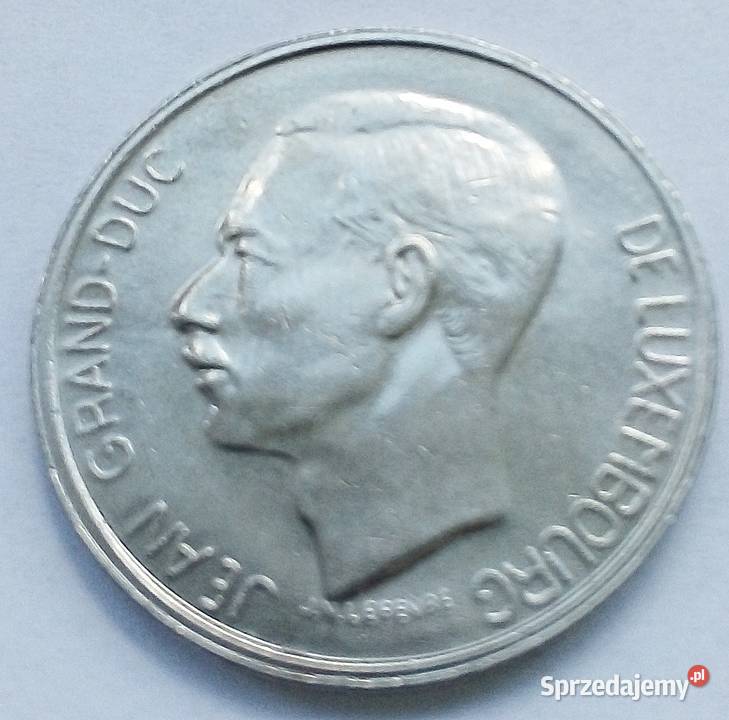 LUKSEMBURG10 FRANKOW1979 r JEAN GRANDDUC ŁADNA Legionowo