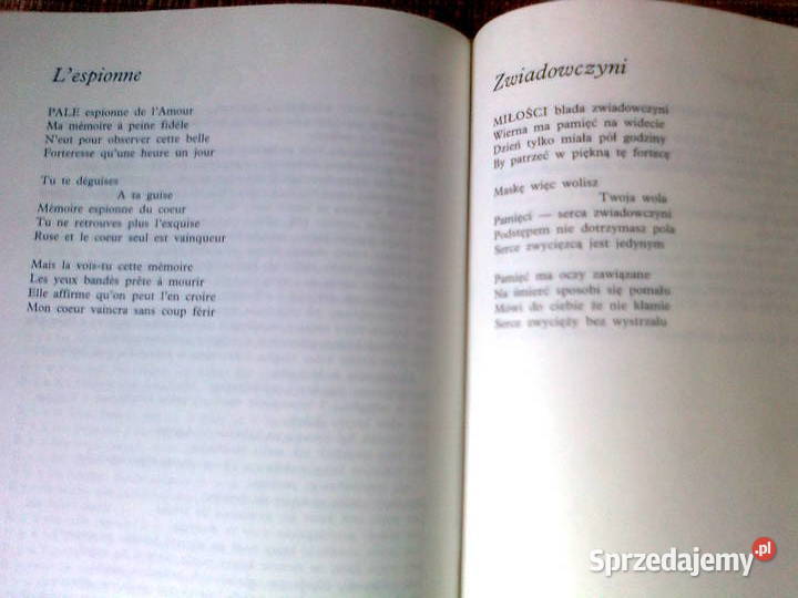 Guillaume Apollinaire Piosenka niekochanego i poezja Warszawa