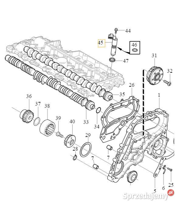 VOLVO XC60 XC70 S80 V70 zawor faz rozrzadu Gadgety motoryzacyjne dolnośląskie
