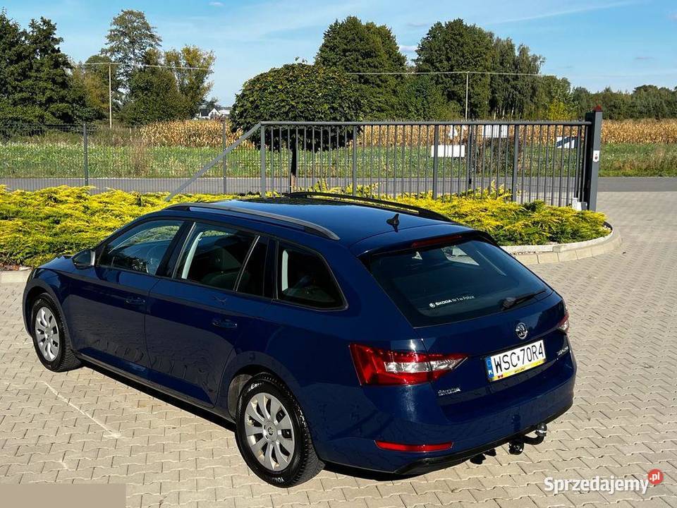 Skoda Superb 16 TDI Active 120 2015r Salon Škoda mazowieckie Karolków Szwarocki