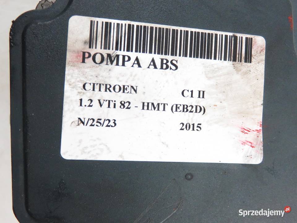 POMPA ABS CITROEN C1 II 0265956309 445400H070 osobowe