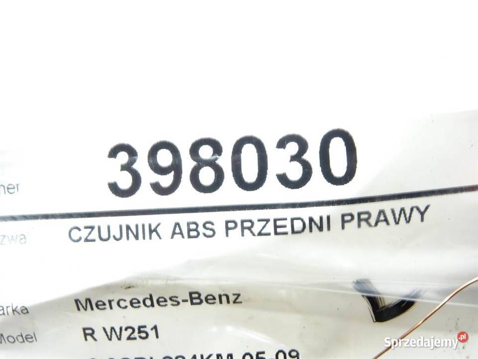 CZUJNIK ABS PRZEDNI PRAWY MERCEDES W251 0517