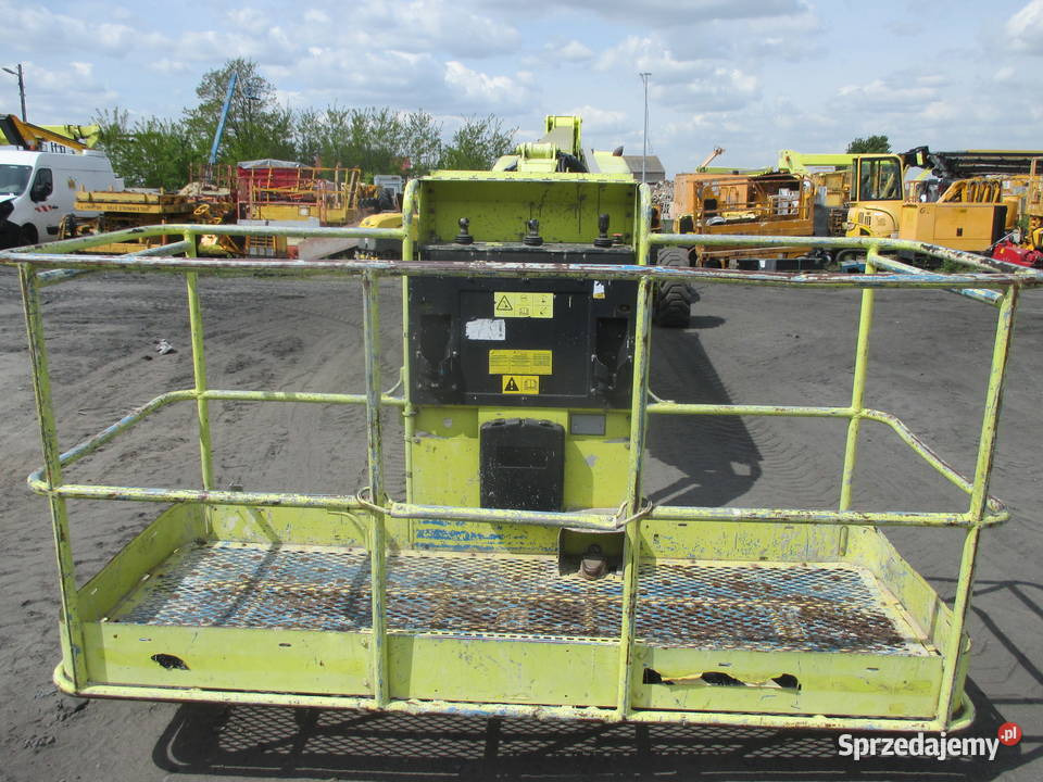 Podnośnik koszowy spalinowy 4x4x4 34 m Genie Rok produkcji 2013 wielkopolskie Pleszew