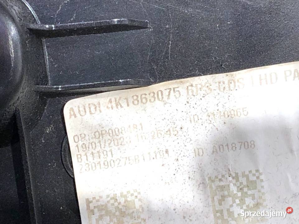 SCHOWEK KIEROWCY AUDI A7 C8 SportowyCoupe