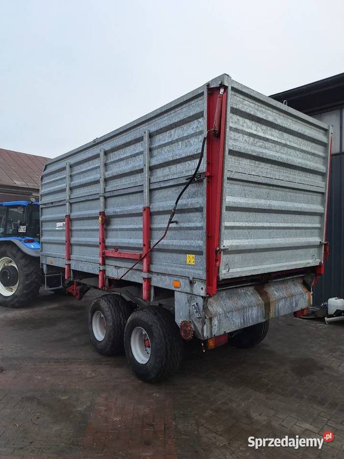 Rozrzutnik cynkomet tandem 8t nadstawki do Wojcieszków