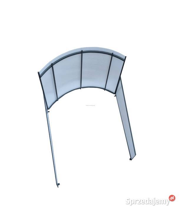 Daszek łukowy drzwi 180x90 ścianki boczne 180 Poznań