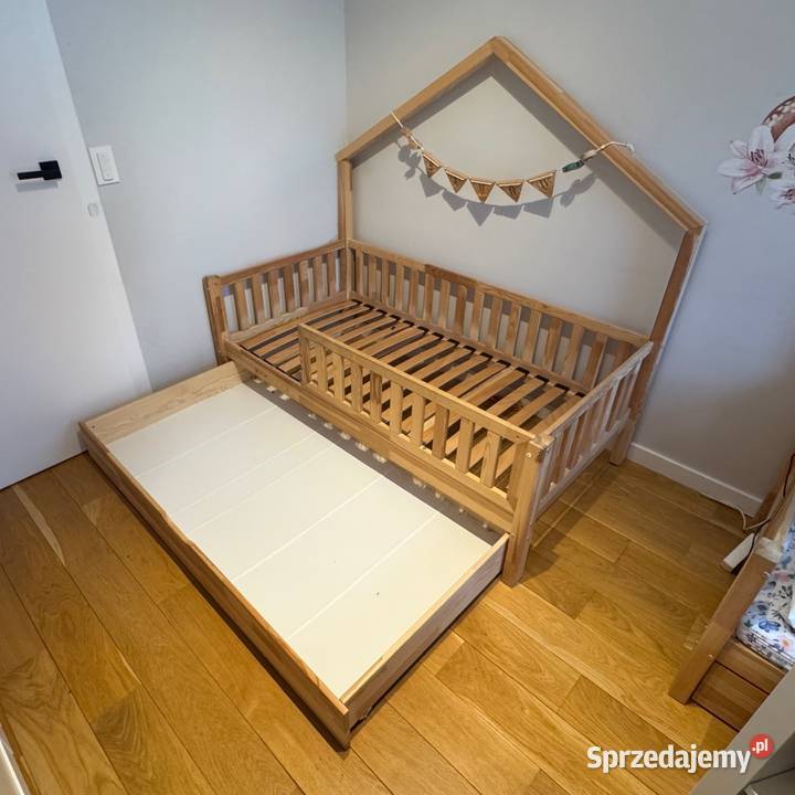 Łóżeczko dziecięce domek Luletto 160x80