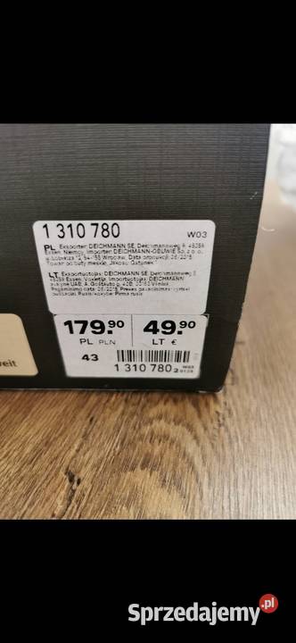 Skórzane męskie buty 43 Kielce