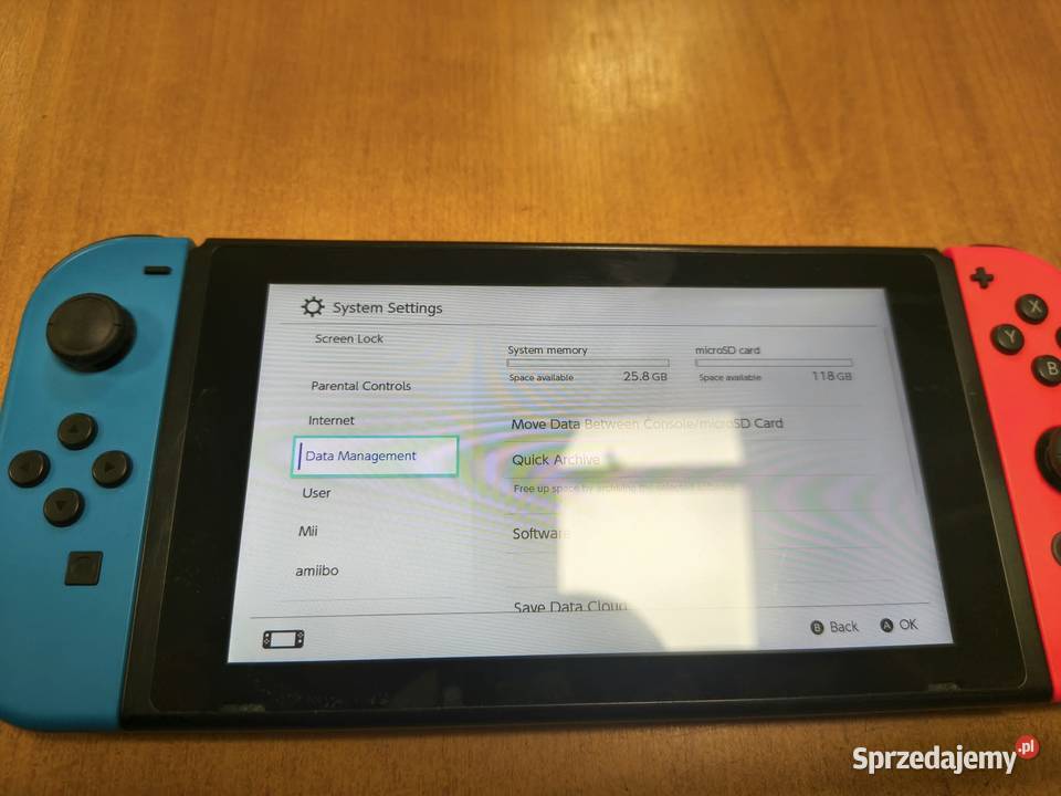 Konsola Nintendo Switch v2 Karta MicroSD 128GB Elbląg