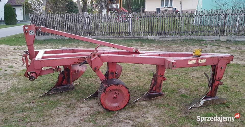 Pług zagonowy Duży 4x40 wysoka i zrywalna Pługi Dąbrowa Tarnowska sprzedam