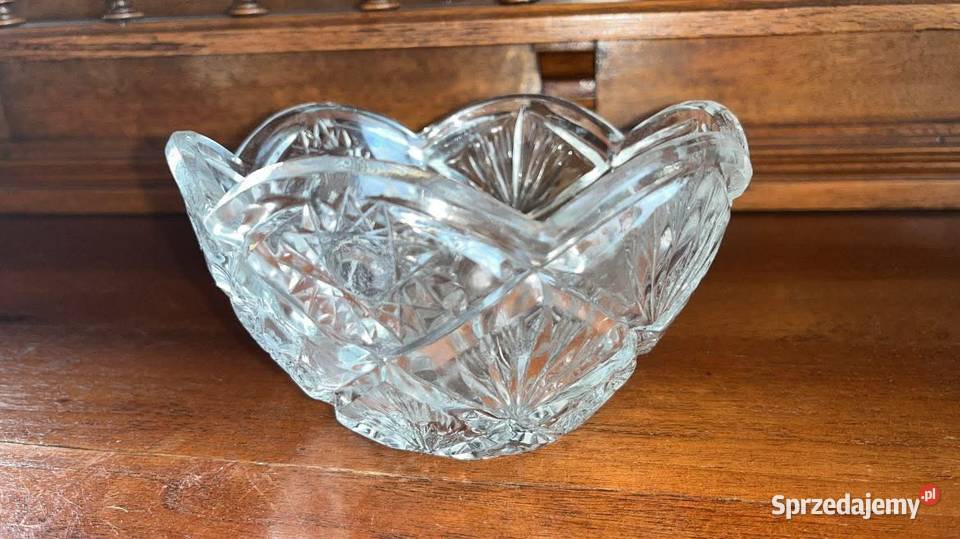Kryształowa miseczka do deserów orzeszków Gdańsk