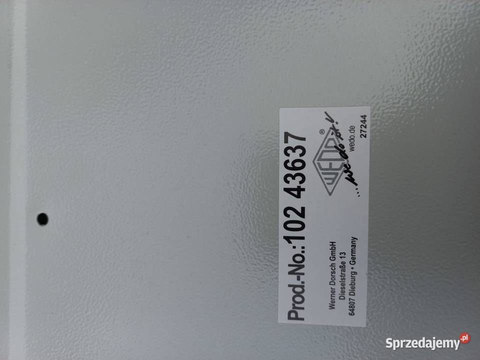 Szafka na klucze Werner Dorsch GmbH Wedo mazowieckie Warszawa