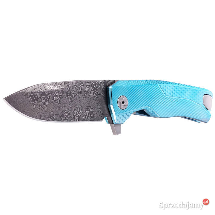 Nóż składany LionSteel Blue Titanium Chad mazowieckie Warszawa