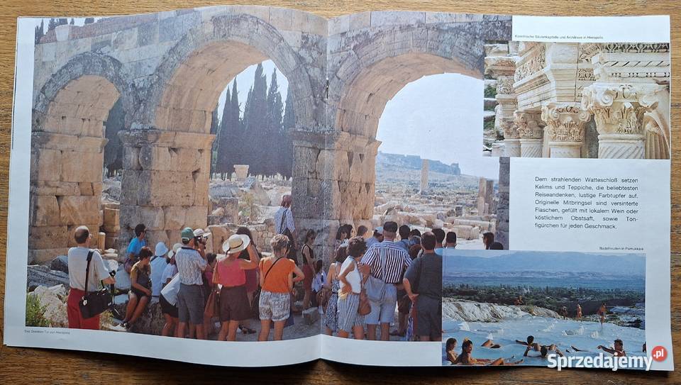 Turcja Hierapolis Pamukkale Natur Geschicte małopolskie Kraków
