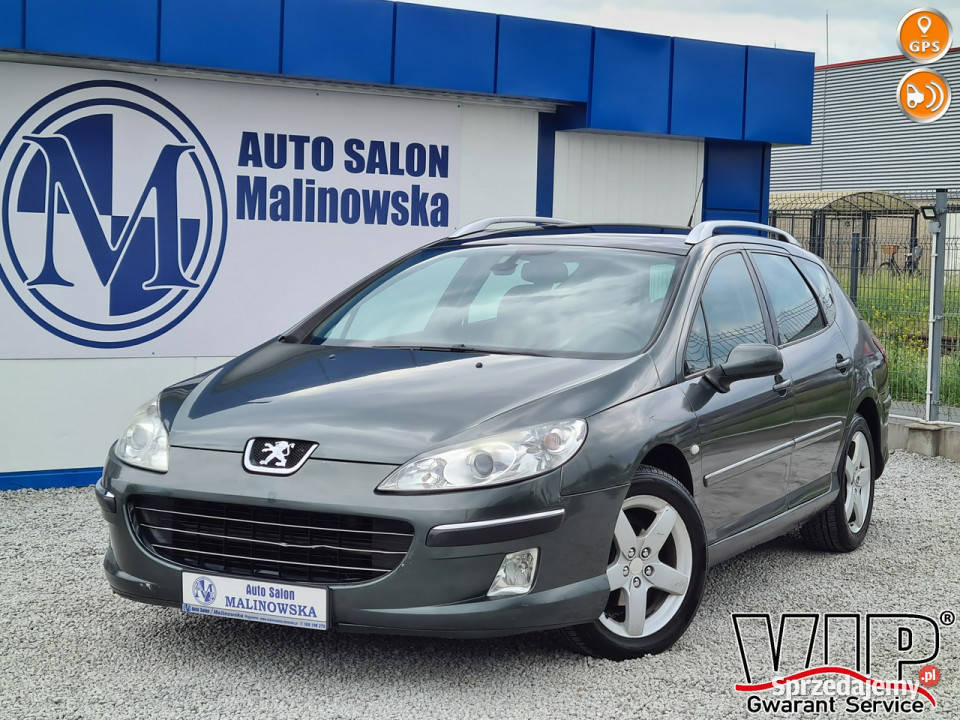 Peugeot 407 SW Automat 20 HDI SzklanyDach Navi Wągrowiec