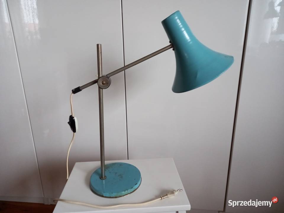 Stara lampa ST 9 ZAOS POLAM WILKASY PRL vintage Rawicz